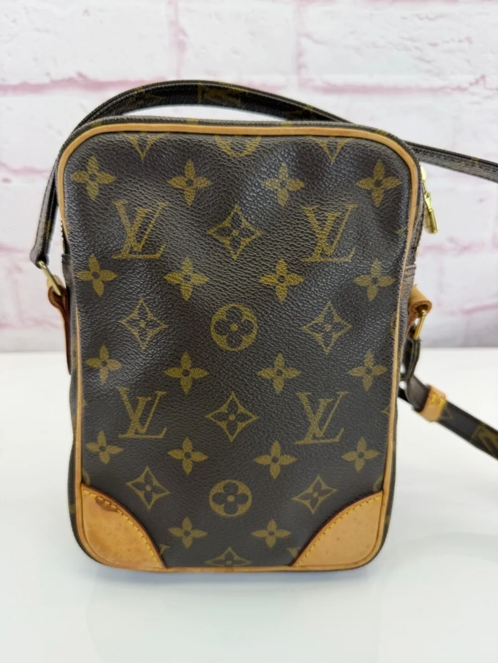 Louis Vuitton Amazon Monogram Canvas Crossbody Bag